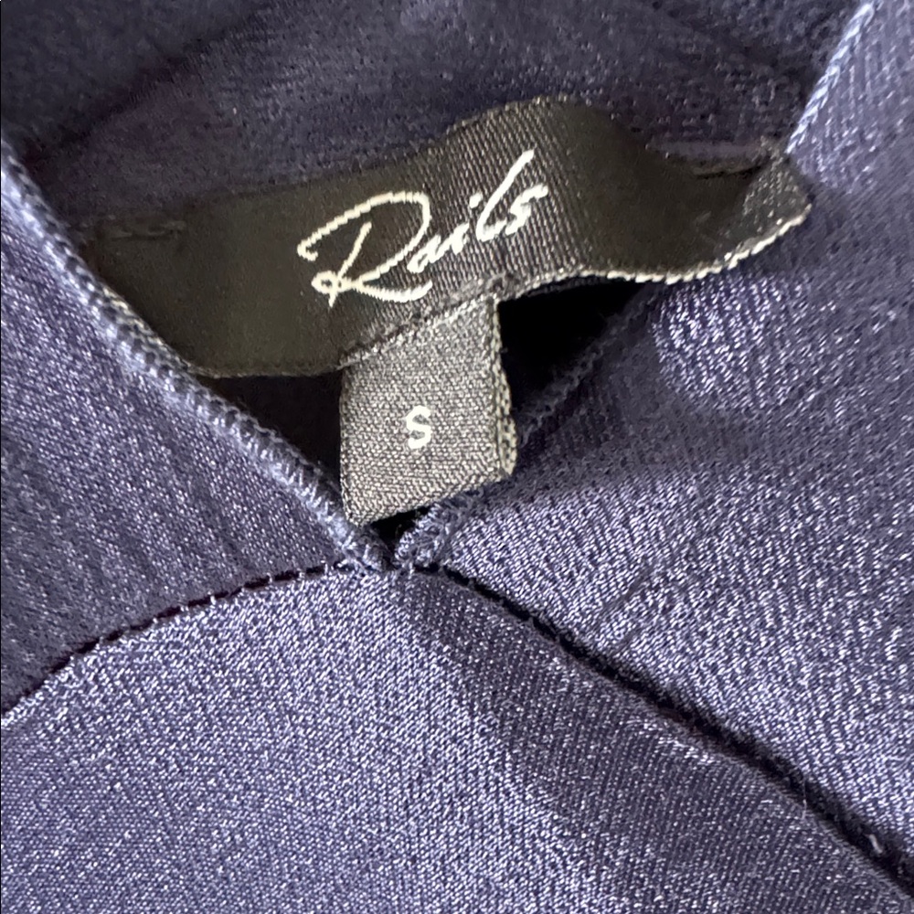 Rails Monique Satin Midi Dress - Size S - Picture 3 of 9